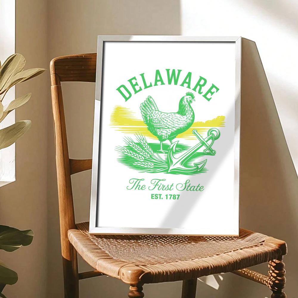 Animal Us States Art Design Po - Home Decor Living Room Ideas 评论和价格