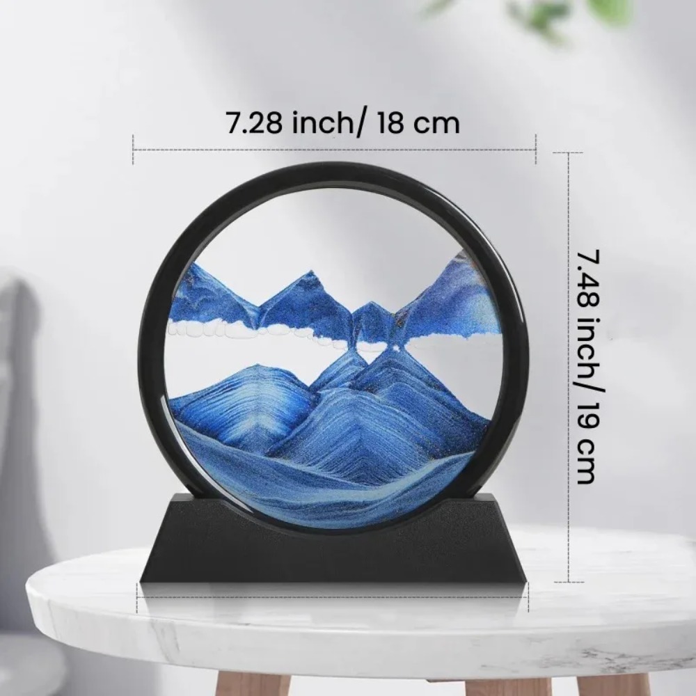 2028 3D Hourglass Quicksand Mo - Sand Art Picture 评论和价格