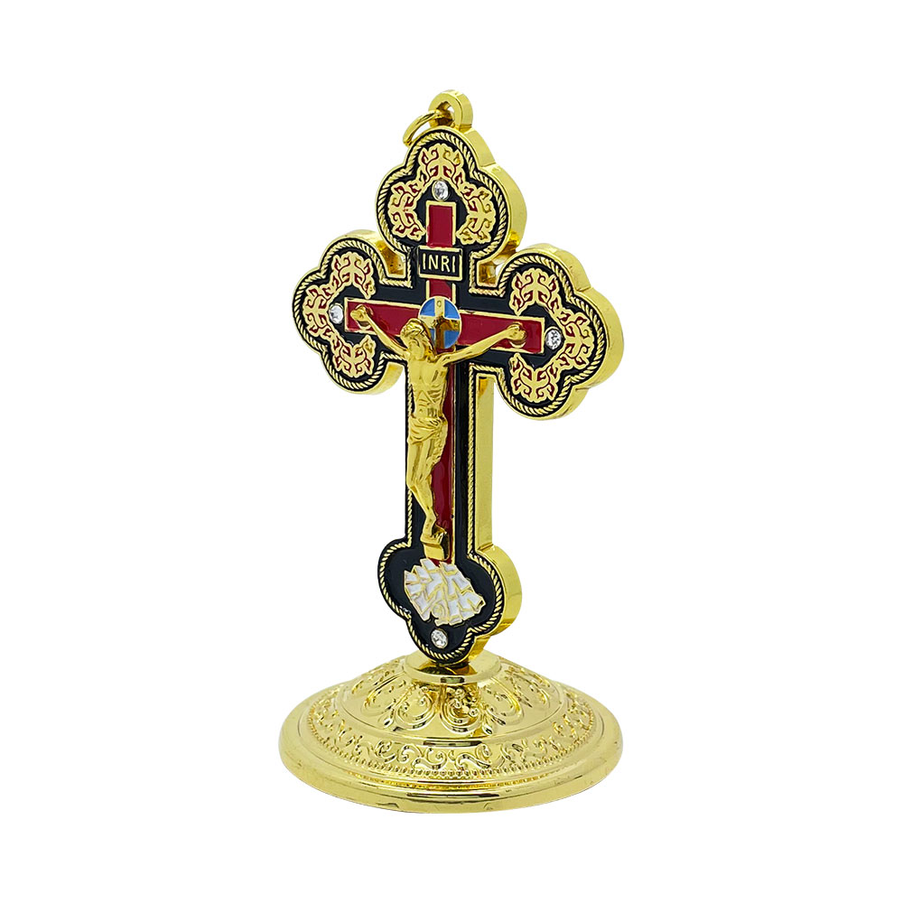 New2026 Catholic Standing Cruc - Home Decor Free 评论和价格
