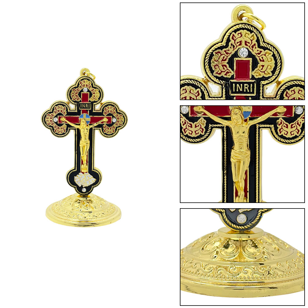 New2026 Catholic Standing Cruc - Home Decor Free 评论和价格