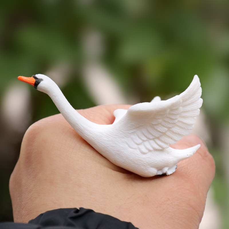 Simulation Swan Goose Toys Sum - Home Decor Ikea 评论和价格
