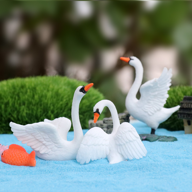 Simulation Swan Goose Toys Sum - Home Decor Ikea 评论和价格