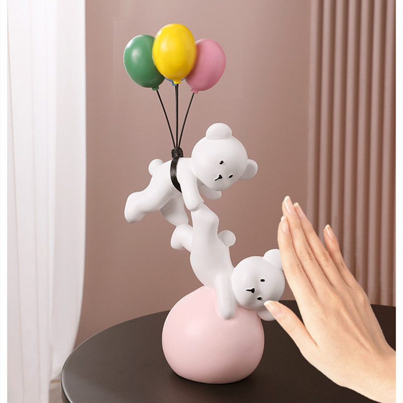 Nordic Balloon Flying Bear Rab - Home Decor Ikea 评论和价格