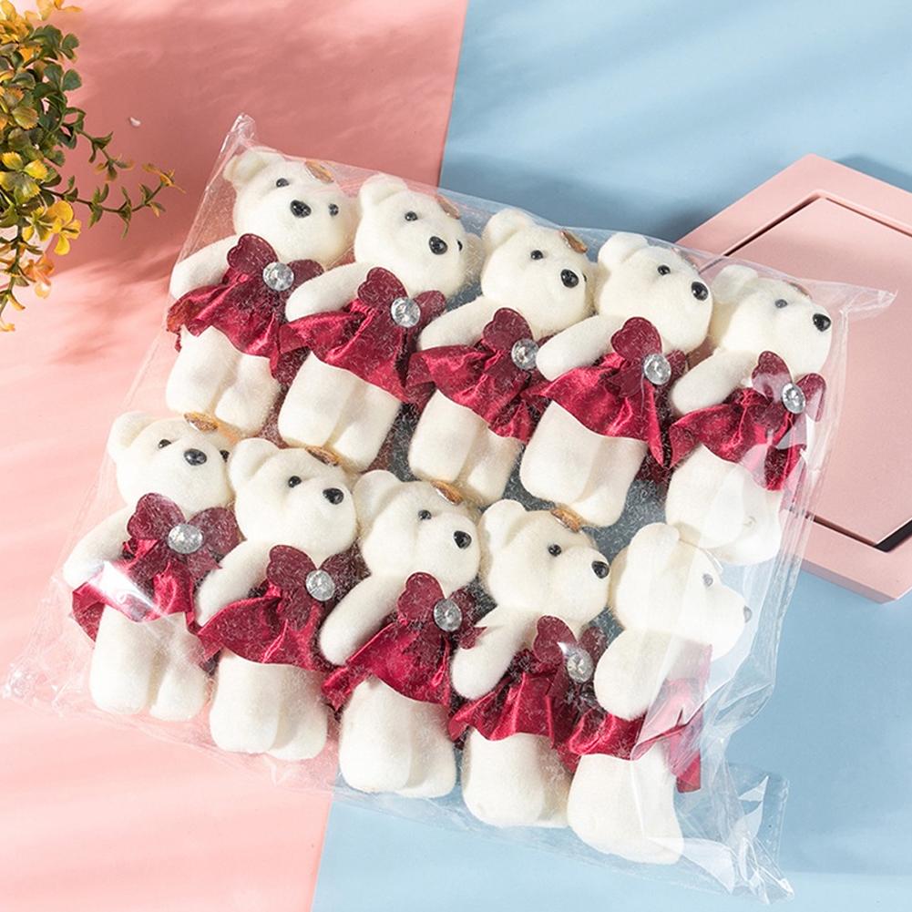 10pcs/Bag Bouquet Bear Ice Cre - Home Decor Unique 评论和价格