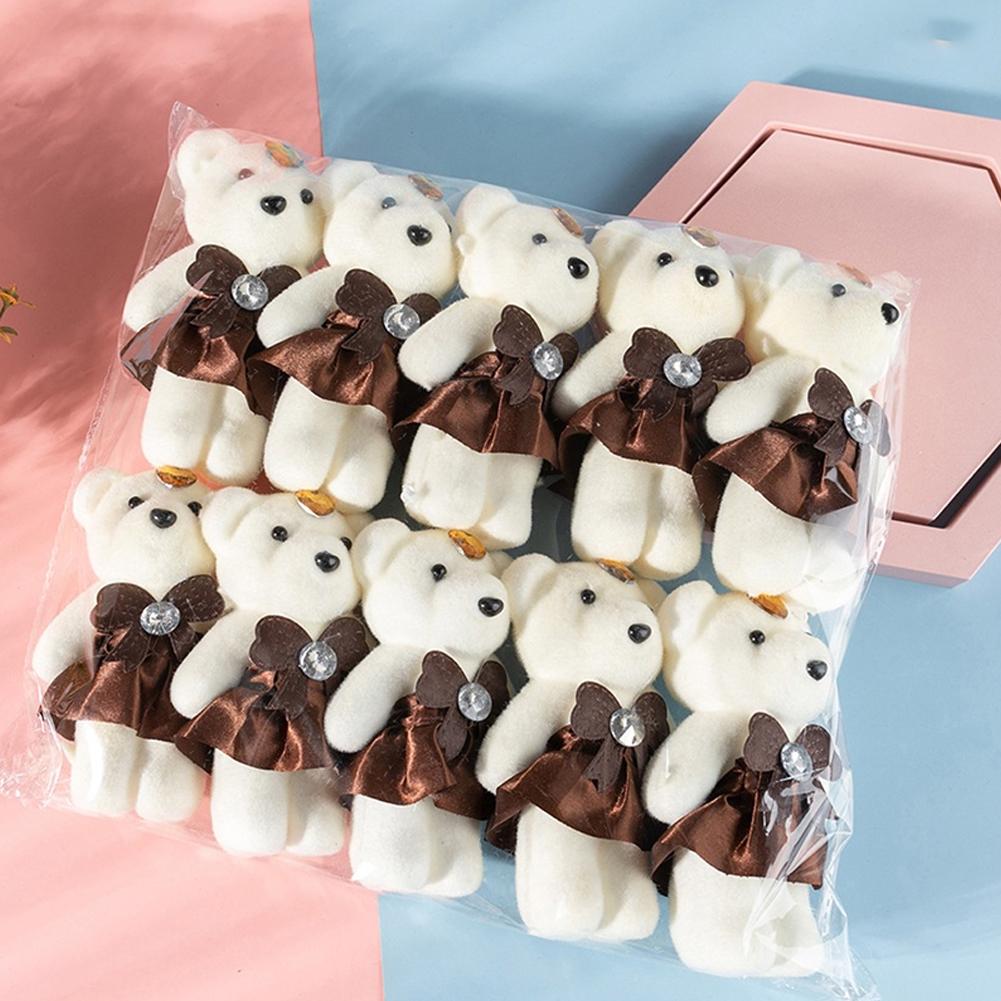 10pcs/Bag Bouquet Bear Ice Cre - Home Decor Unique 评论和价格