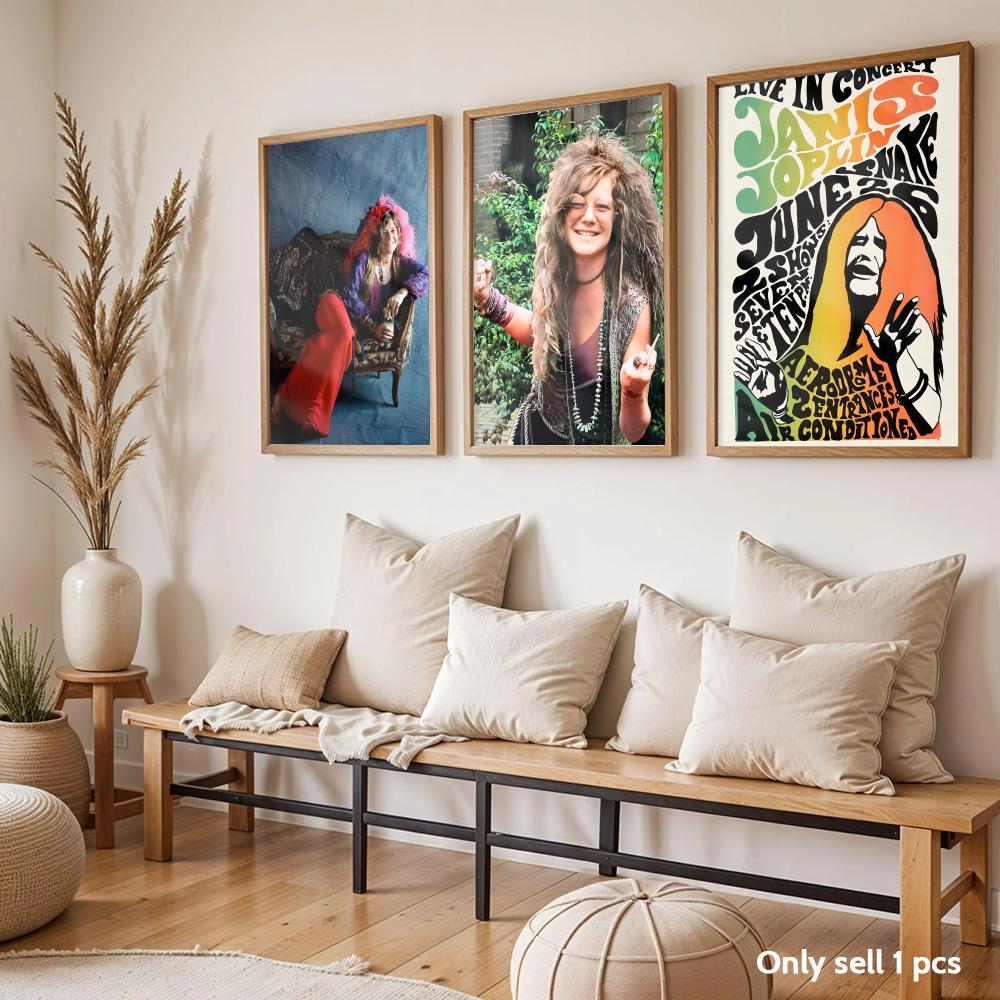 American Singer J-Janis Joplin - Home Decor Living Room Ideas 评论和价格