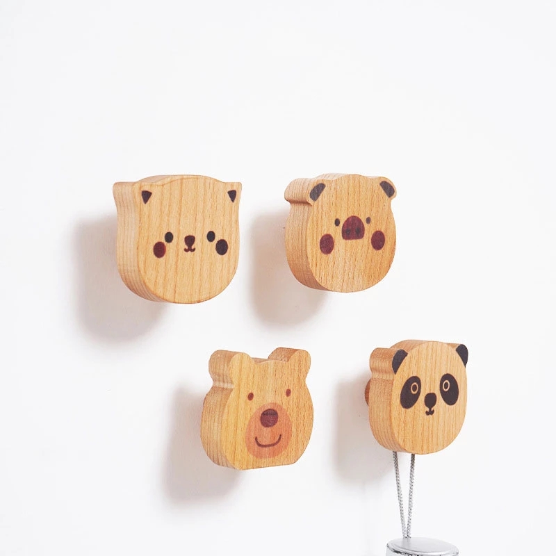 Wooden Cute Animal Coat Hook S - Home Decor Ikea 评论和价格