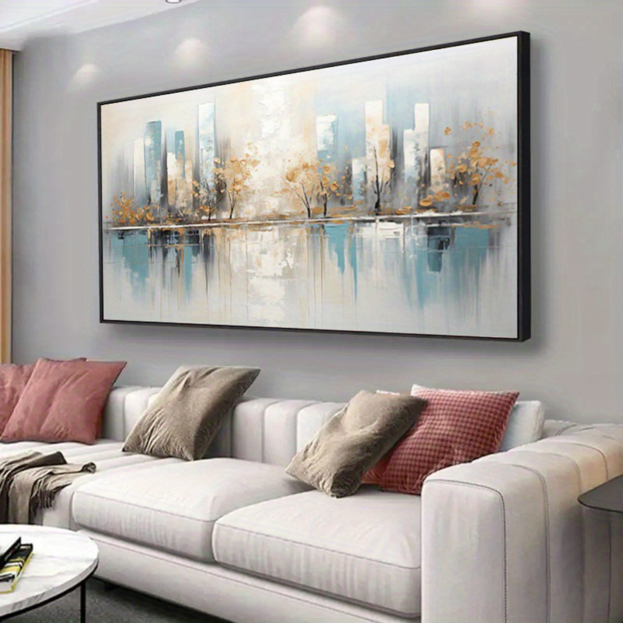 Frameless Modern Abstract Canv - Home Decor Minimal 评论和价格