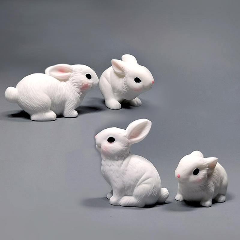 Artificial White Rabbits Easte - Home Decor Ikea 评论和价格