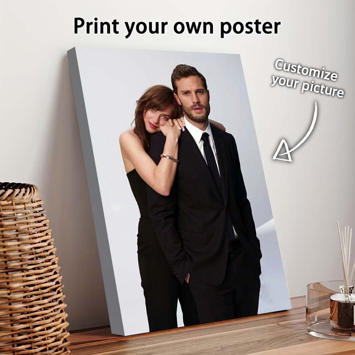 Custom Print Canvas Painting F - Home Decor Fabric 评论和价格