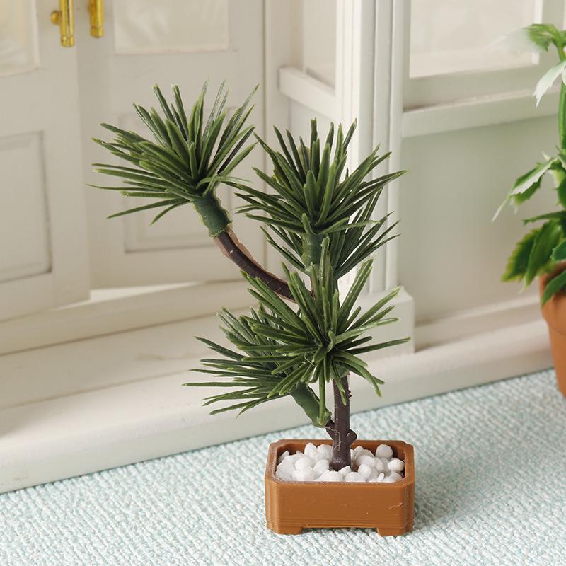 1Pcs 1/12 Dollhouse Simulation - Home Decor Tree 评论和价格
