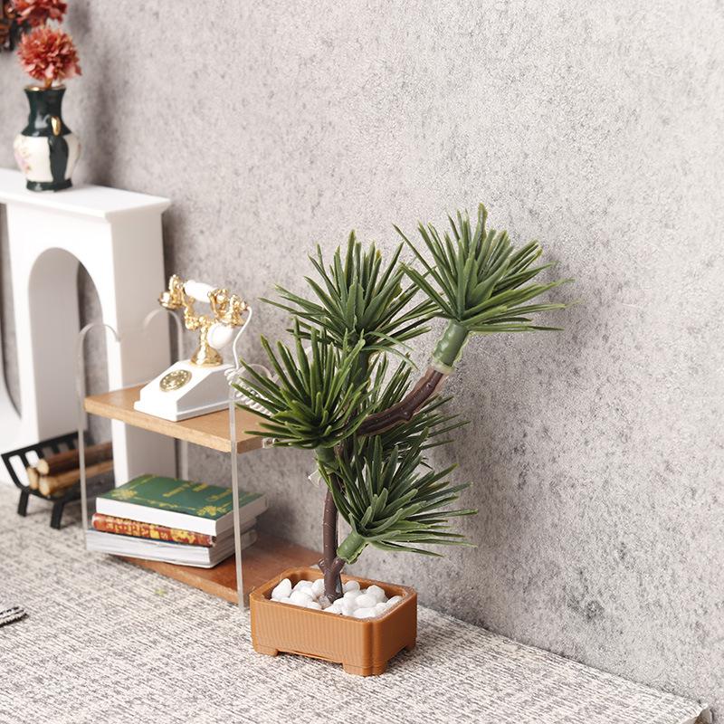1Pcs 1/12 Dollhouse Simulation - Home Decor Tree 评论和价格