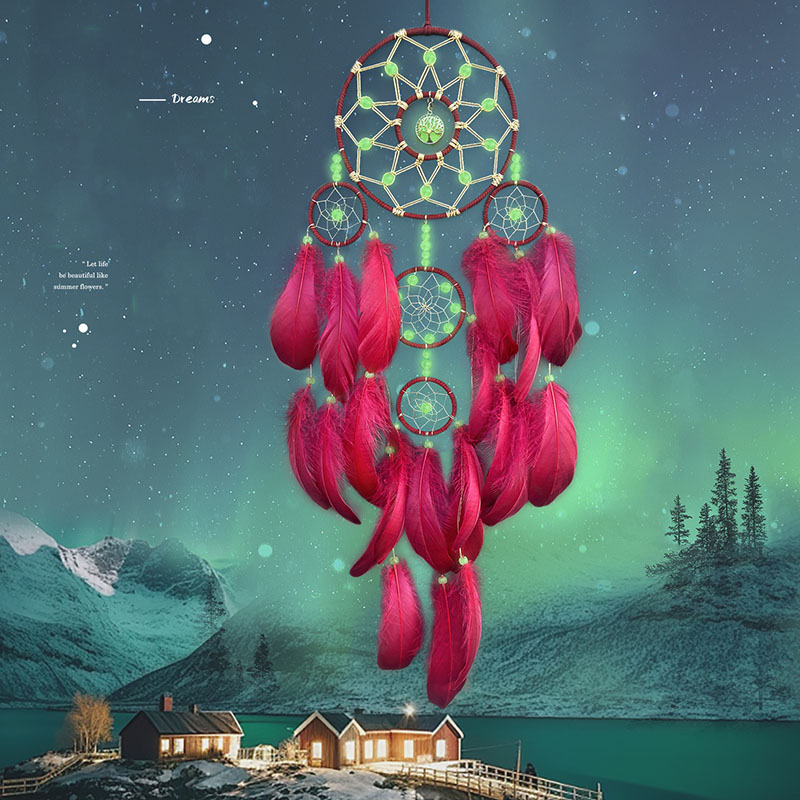 Boho Dream Catcher Hand-woven  - Boho Wind Chimes 评论和价格