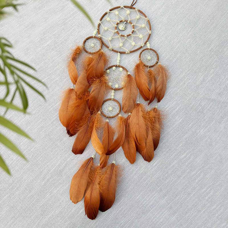 Boho Dream Catcher Hand-woven  - Boho Wind Chimes 评论和价格