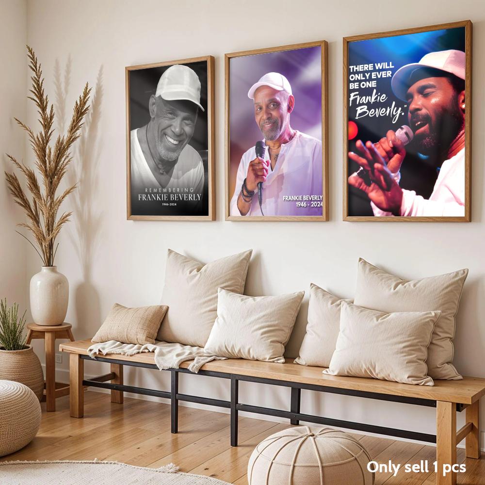 Music Singer F-Frankie Beverly - Home Decor Living Room Ideas 评论和价格