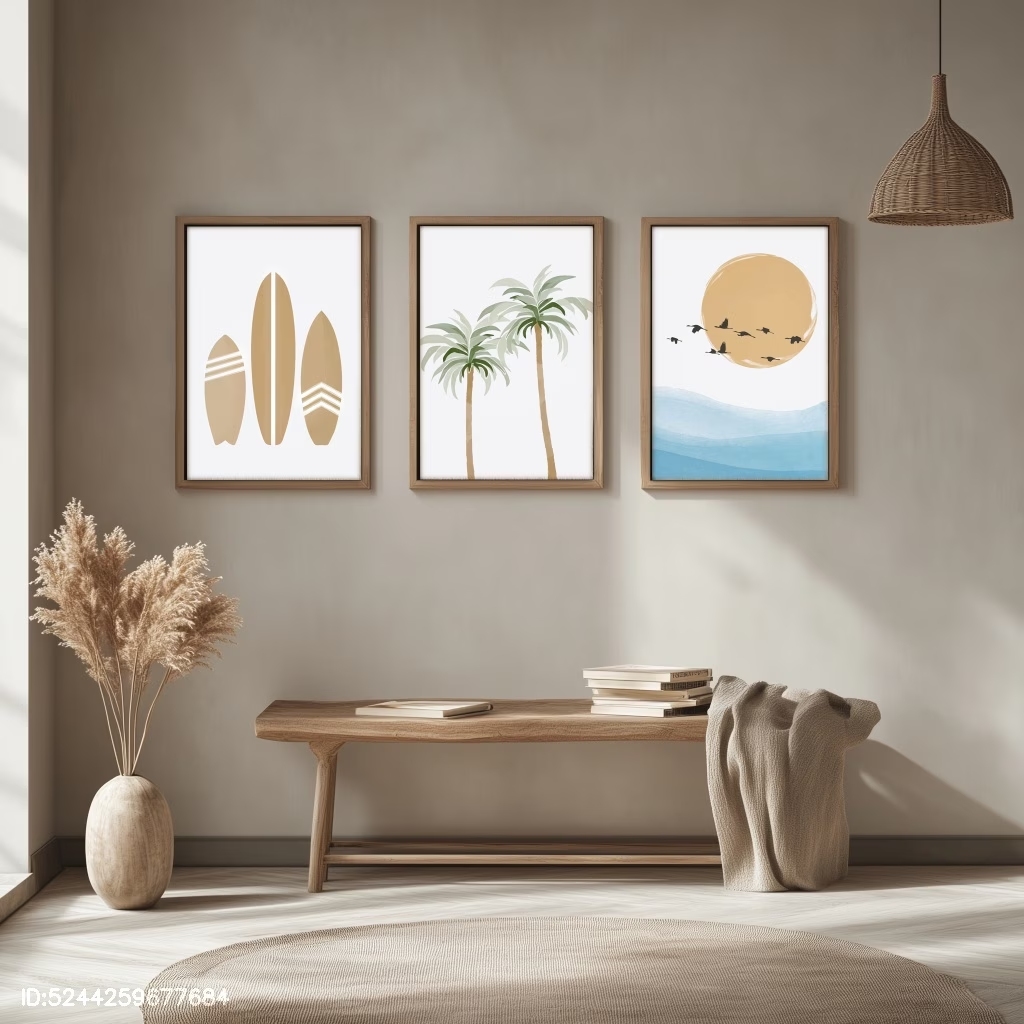 3pcsModern Boho Bird, Sun, Pal - Home Decor Tree 评论和价格