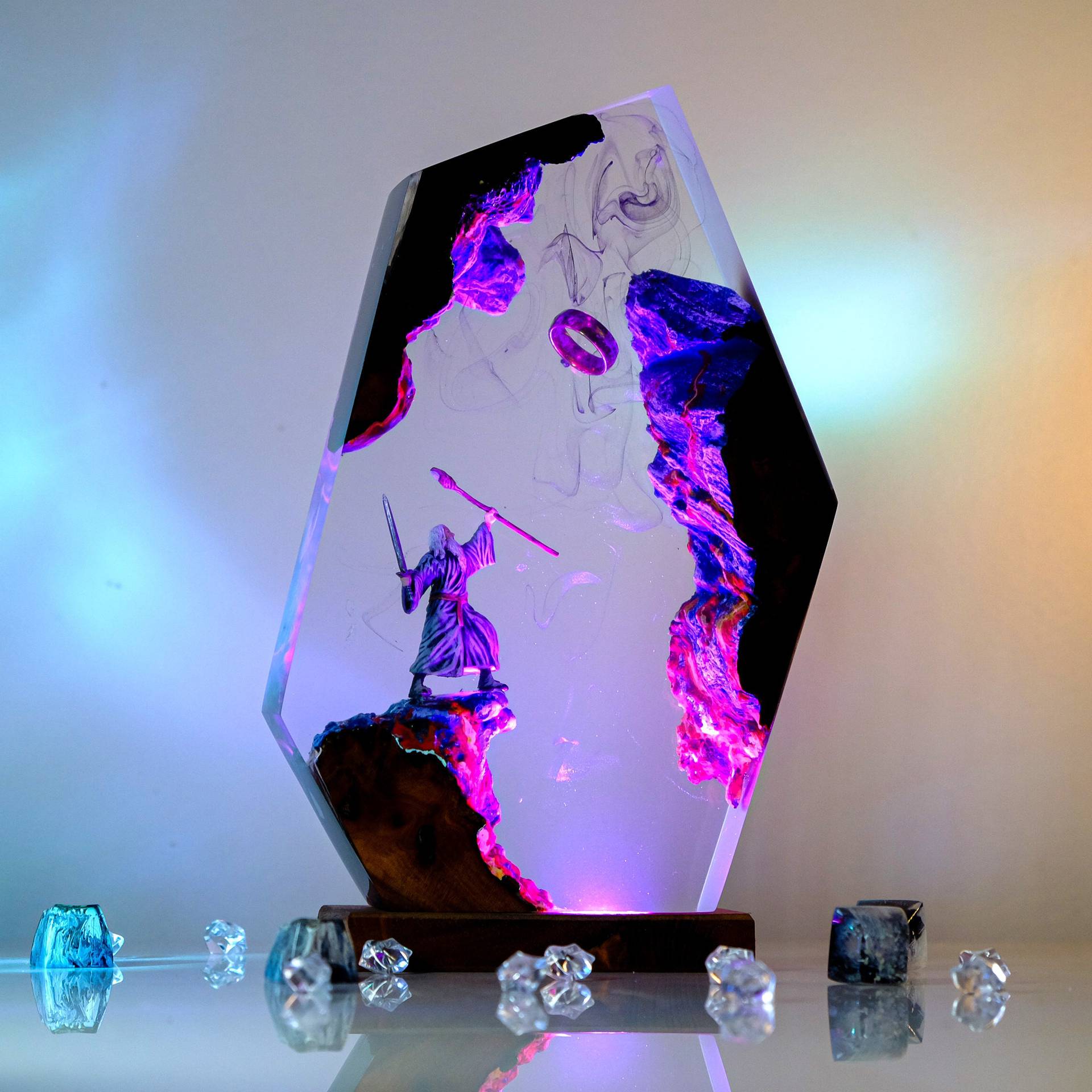 Movie Scence Figure Table Resi - Home Decor Unique 评论和价格