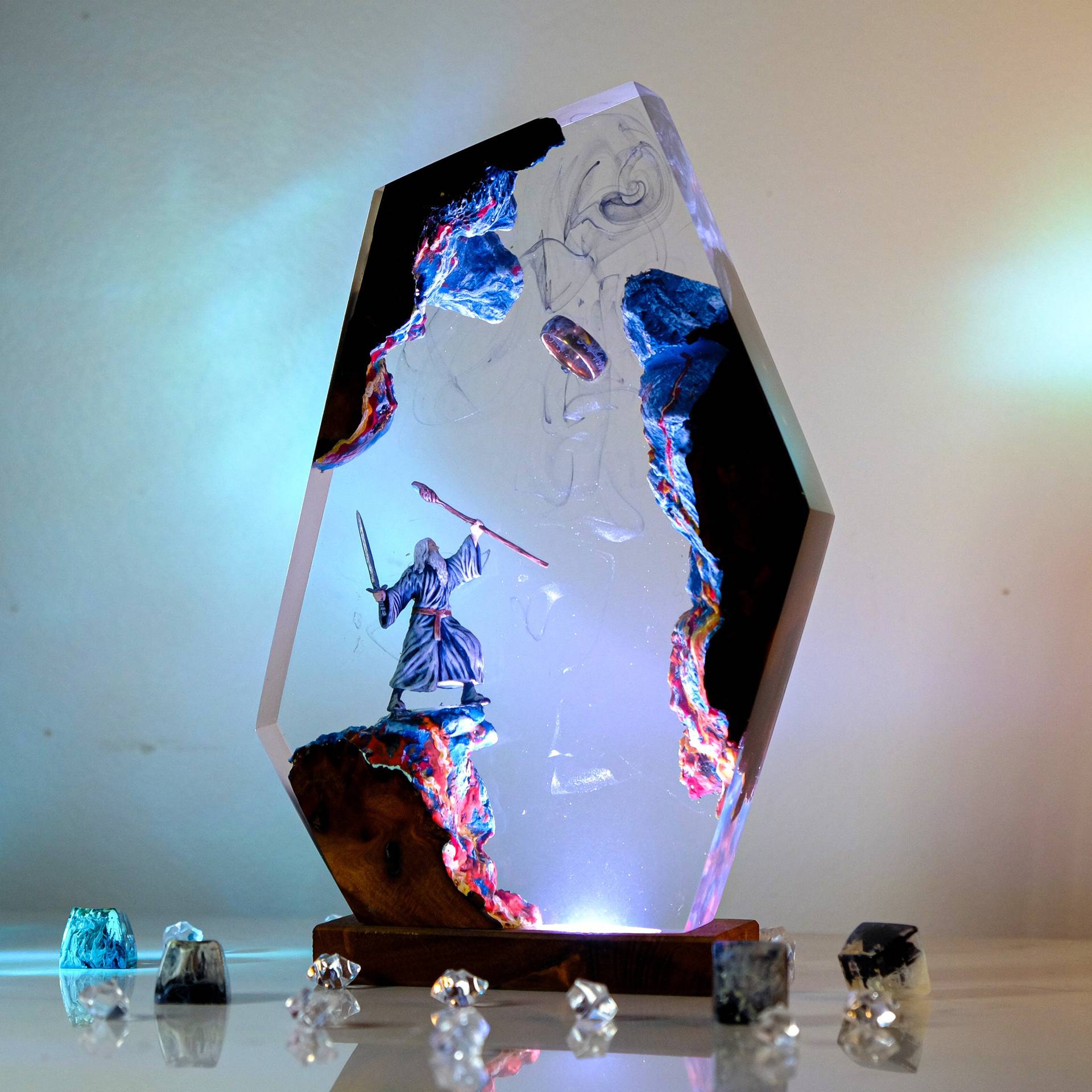 Movie Scence Figure Table Resi - Home Decor Unique 评论和价格