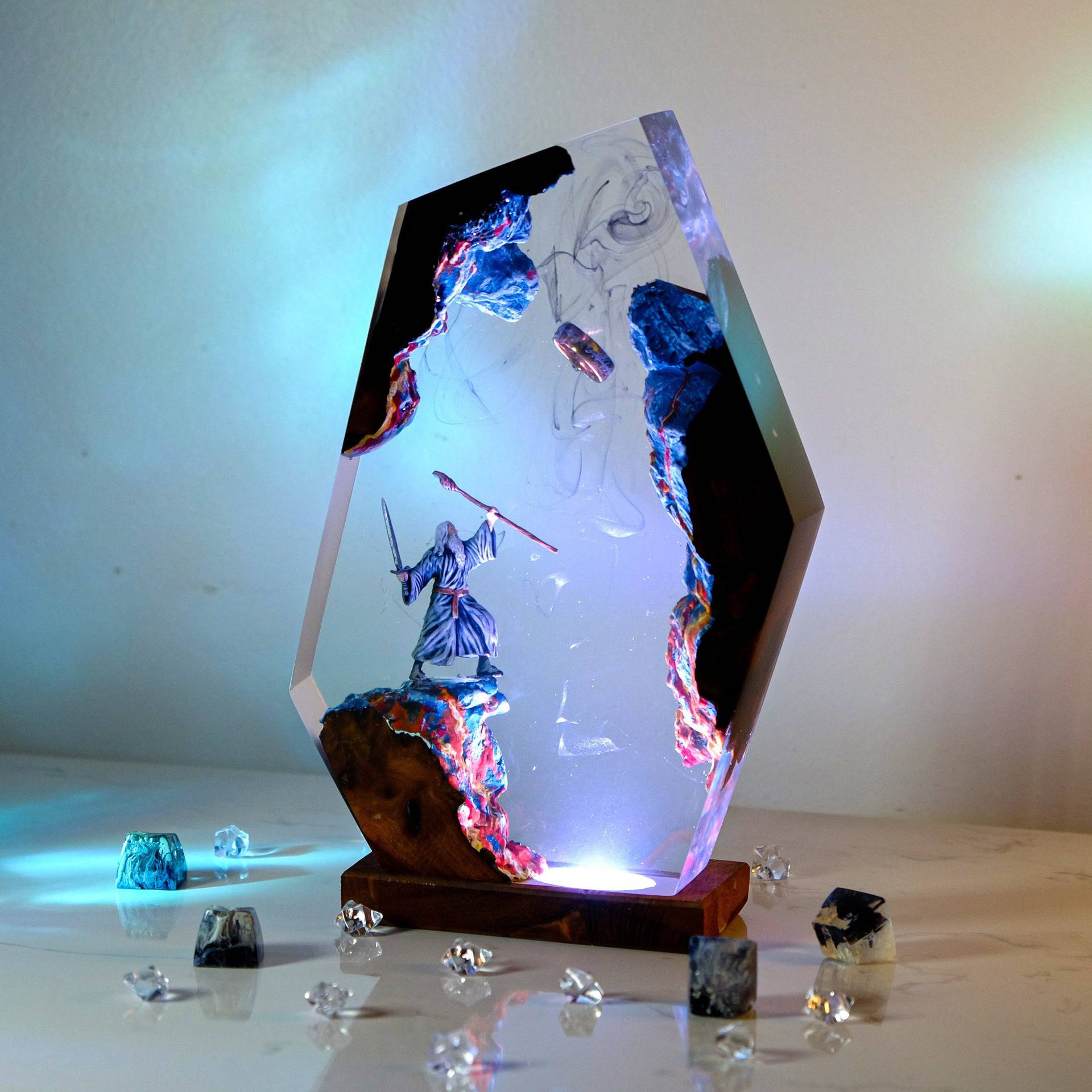 Movie Scence Figure Table Resi - Home Decor Unique 评论和价格