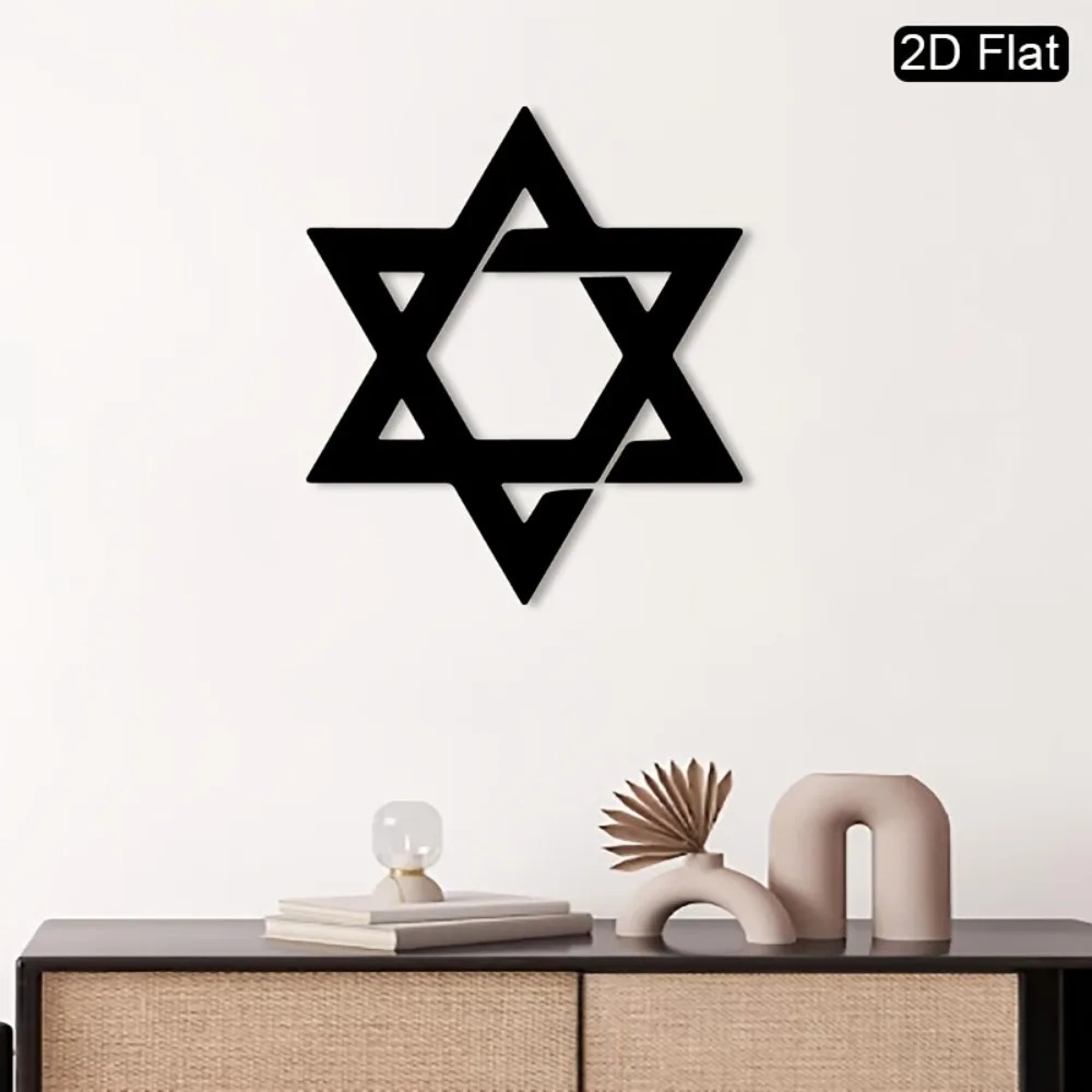 CIFBUY Iron Wall Art Star of D - Home Decor Free 评论和价格