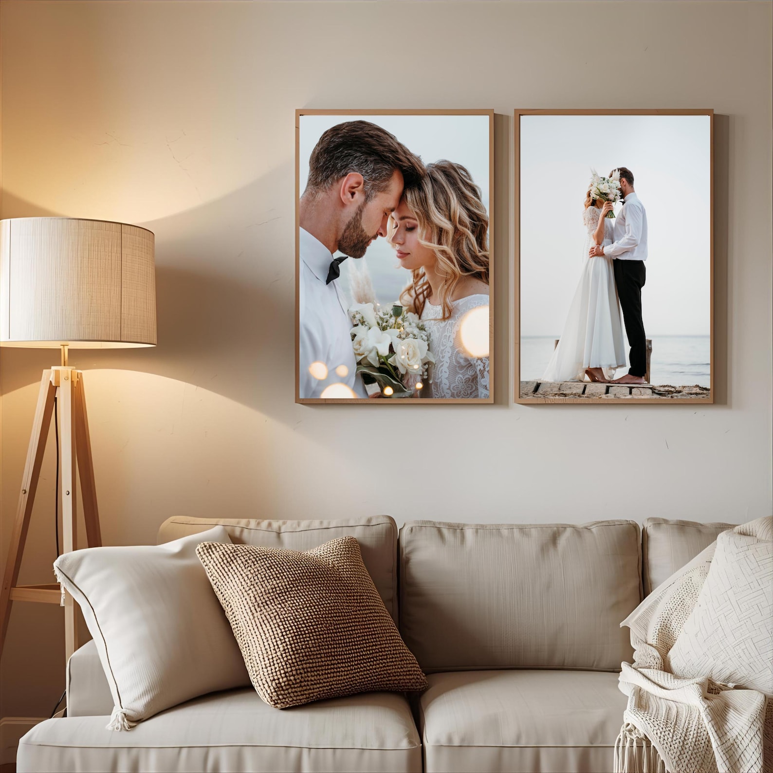 Personalized Photo Canvas, Cus - Home Decor Unique 评论和价格