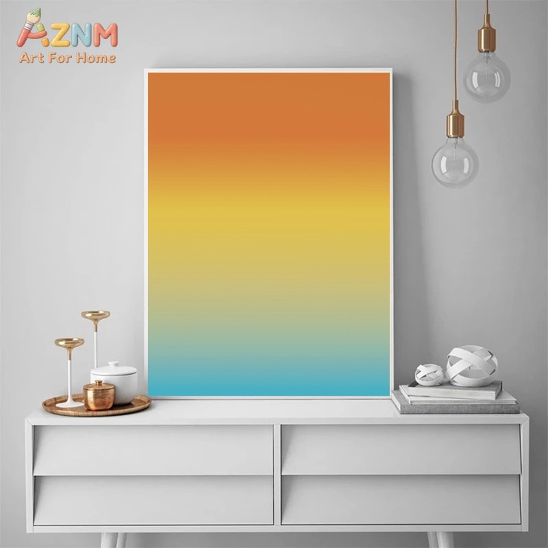 AZNM Modern Abstract Gradient  - Home Decor Minimal 评论和价格
