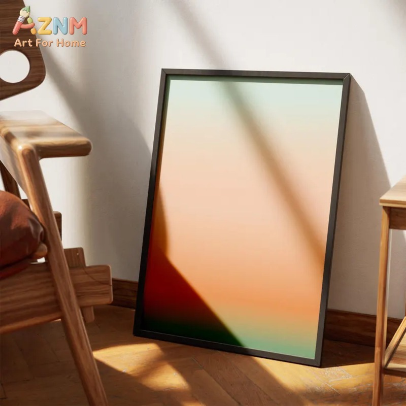 AZNM Modern Abstract Gradient  - Home Decor Minimal 评论和价格