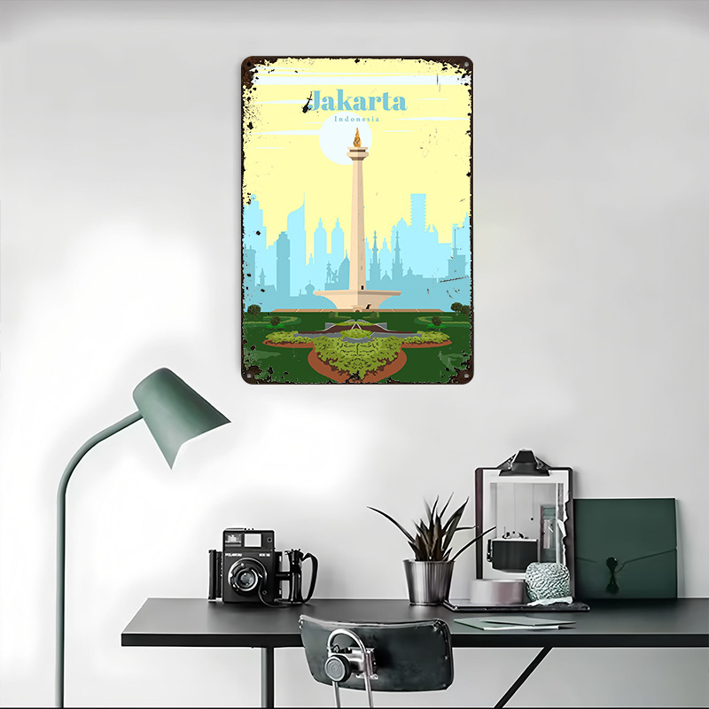 Travel to Jakarta Printing Pos - Home Decor Jakarta 评论和价格