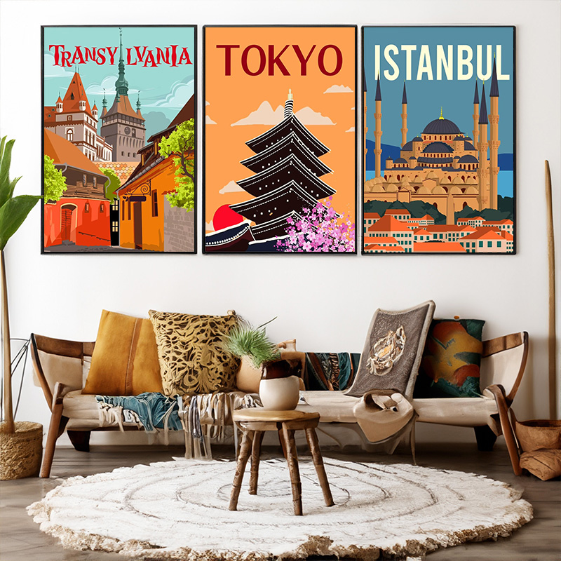 Modern City Landmarks Beijing  - Home Decor Jakarta 评论和价格
