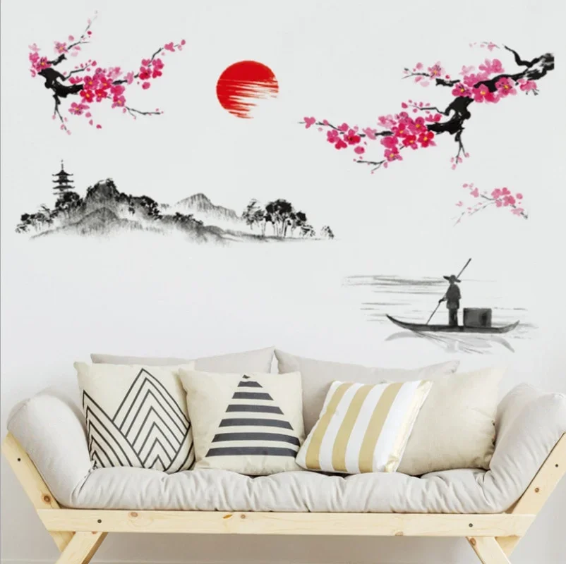 Chinese Style Sakura Japanese  - Home Decor Indonesia 评论和价格