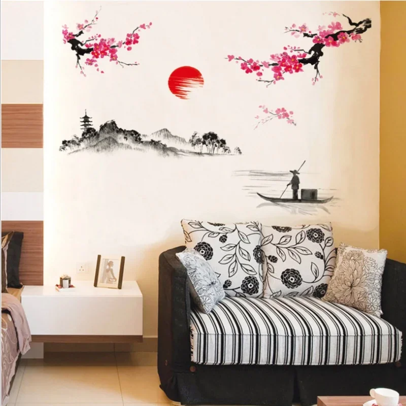 Chinese Style Sakura Japanese  - Home Decor Indonesia 评论和价格