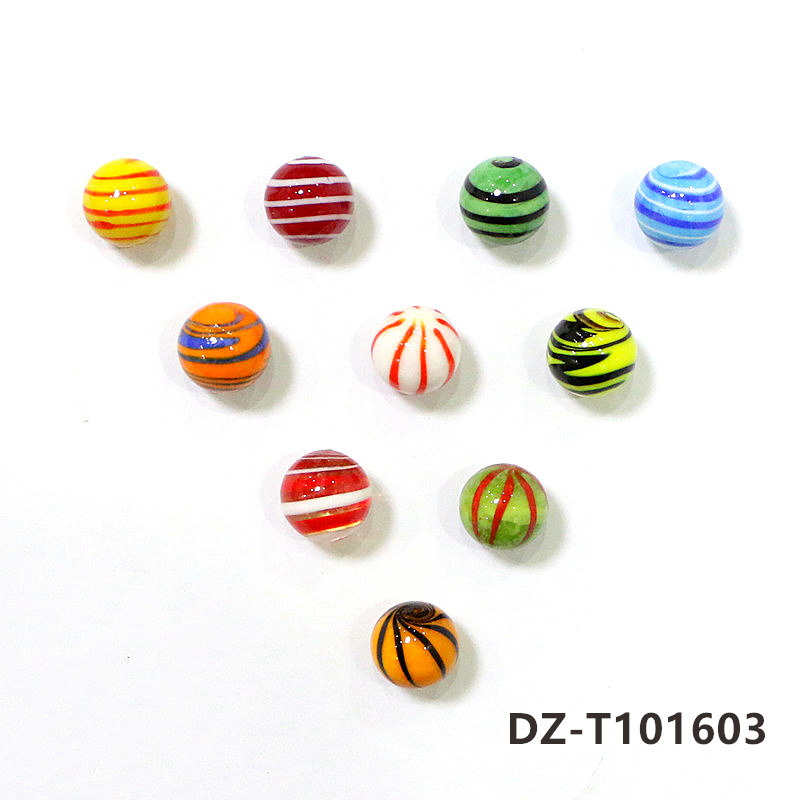 10pcs 16mm Rare Glass Marbles  - Home Xmas Decor Ideas 评论和价格