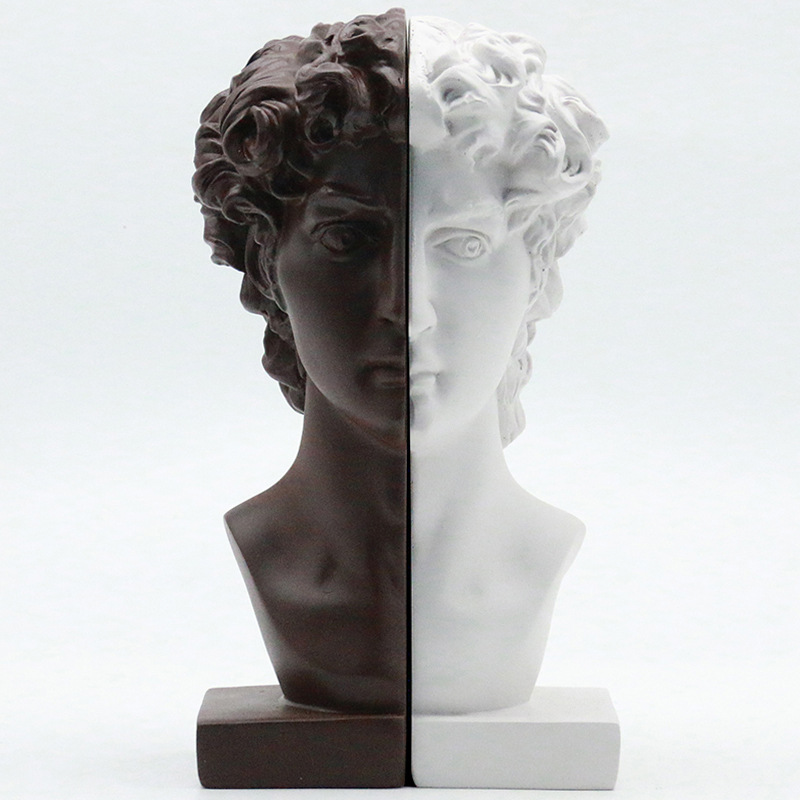 Creative Resin David Head Scul - Abstract Sculpture Resin 评论和价格