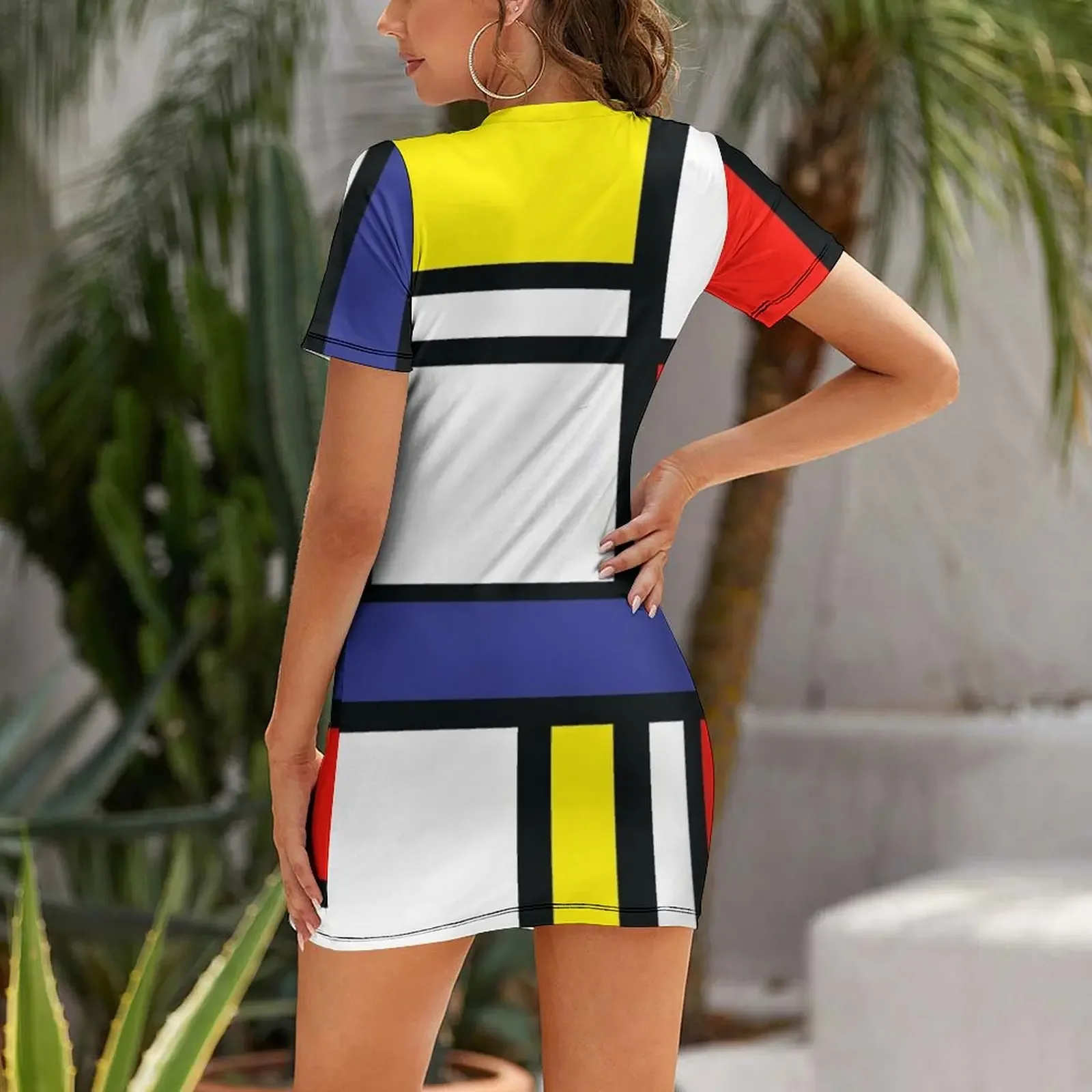 Mondrian Colors pattern art ts - Home Decor Trend 2026 评论和价格