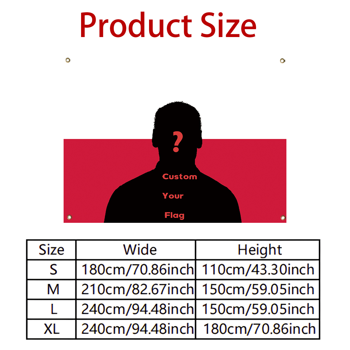 1Pc Custom Photo Polyster Flag - Home Decor Fabric 评论和价格