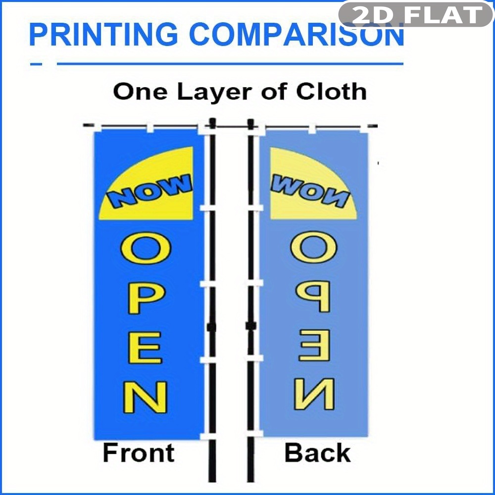1pc 2D FLAT Custom Nobori Flag - Home Decor Fabric 评论和价格