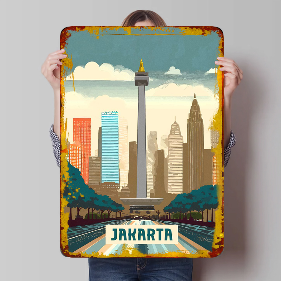 Jakarta Indonesia Landmark Sky - Home Decor Jakarta 评论和价格