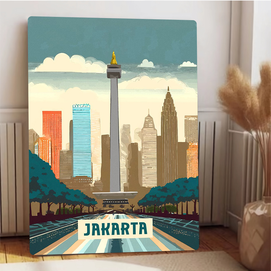 Jakarta Indonesia Landmark Sky - Home Decor Jakarta 评论和价格