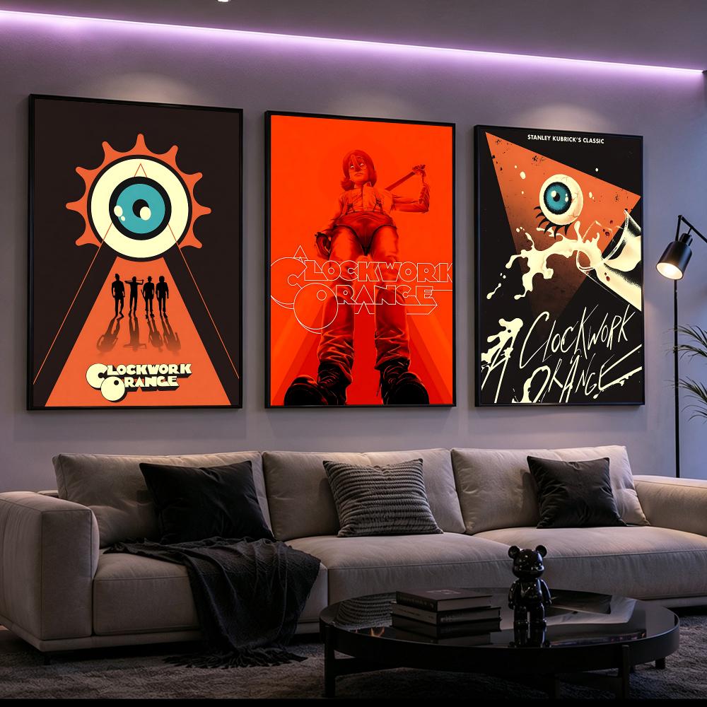A Clockwork Orange Poster Post - Home Decor Living Room Ideas 评论和价格