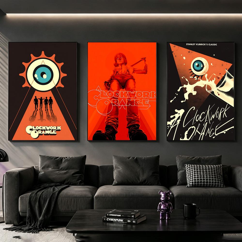 A Clockwork Orange Poster Post - Home Decor Living Room Ideas 评论和价格