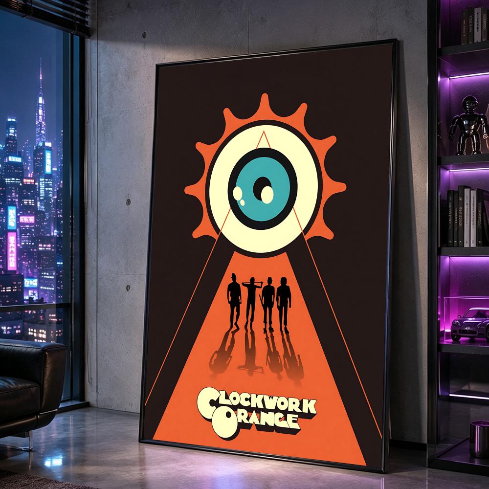 A Clockwork Orange Poster Post - Home Decor Living Room Ideas 评论和价格