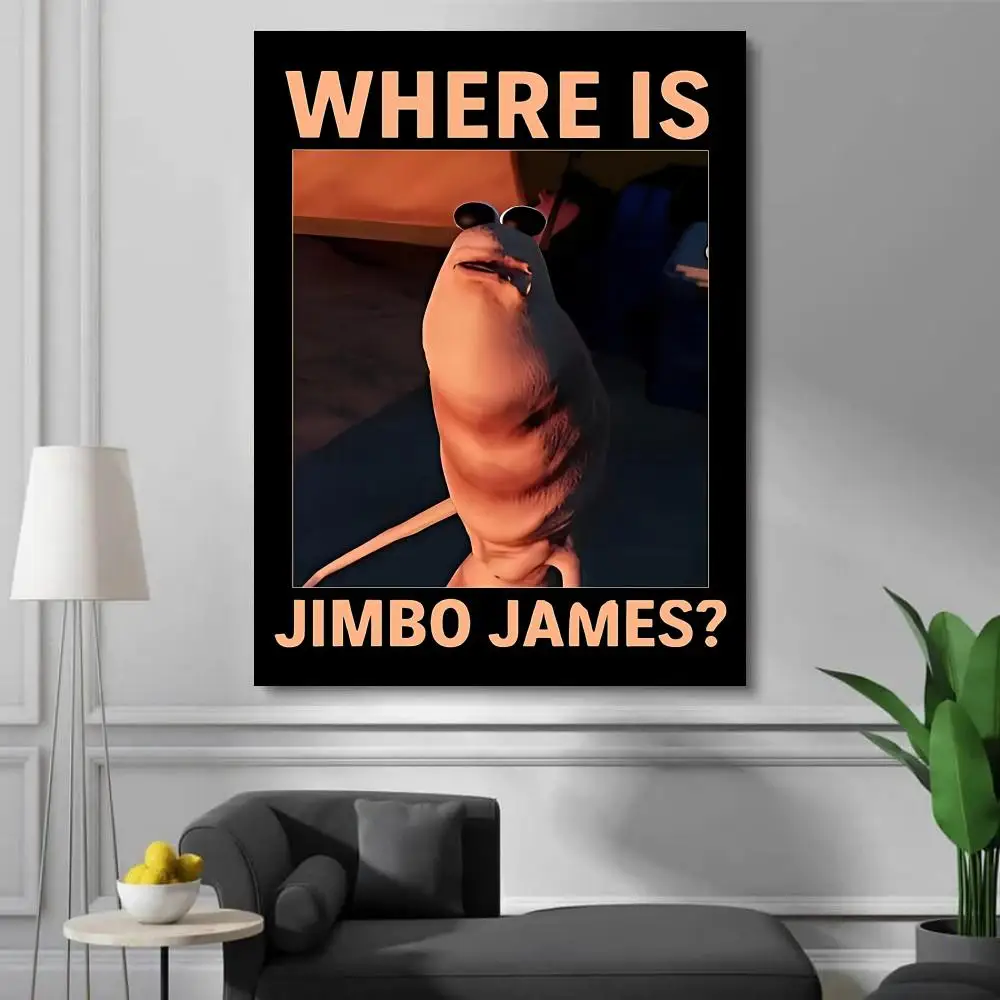 The Worm Funny Marcus  Poster  - Home Decor Living Room Ideas 评论和价格