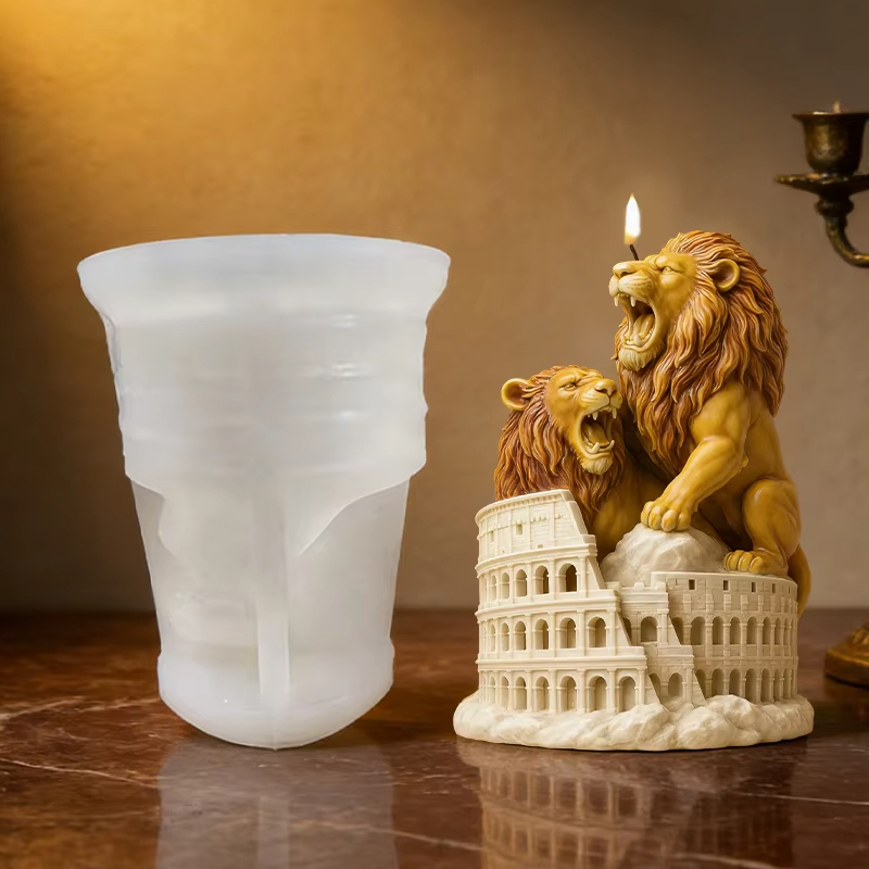 3D Wolf Big Ben Indian Elephan - Home Decor Indonesia 评论和价格