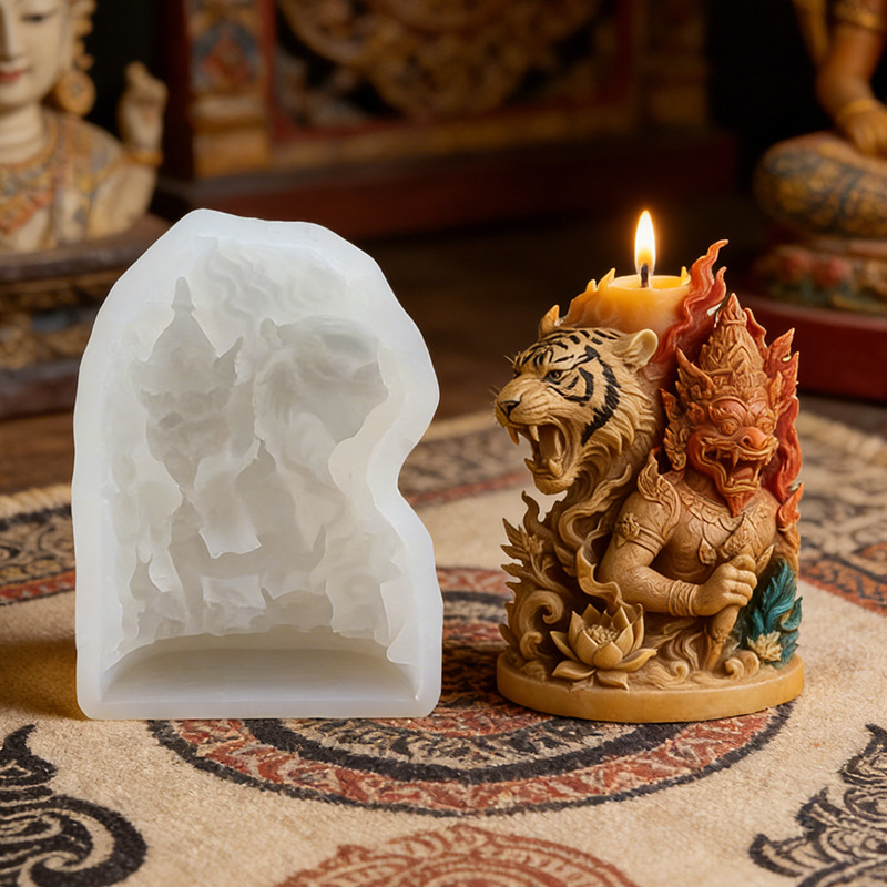 3D Wolf Big Ben Indian Elephan - Home Decor Indonesia 评论和价格