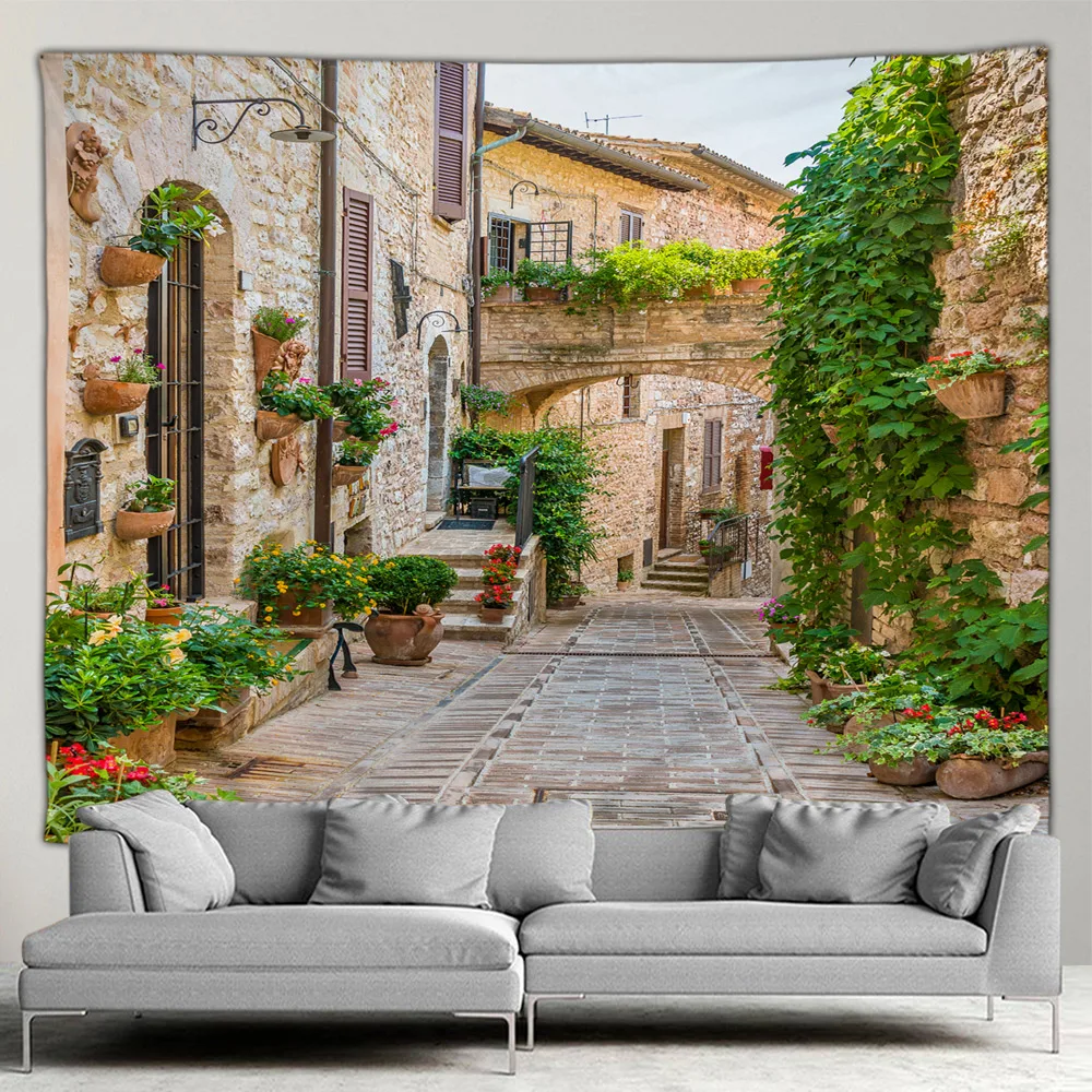Outdoor Garden Poster Mediterr - Home Decor Indonesia 评论和价格