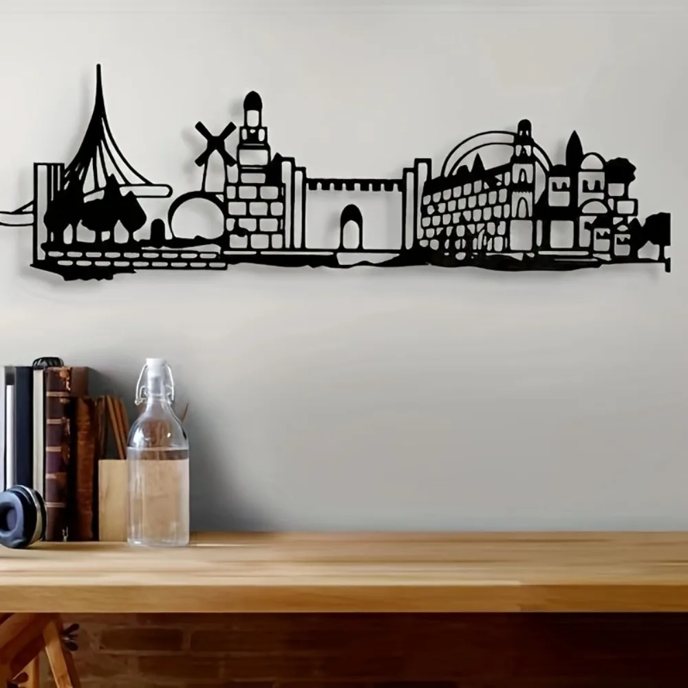 CIFBUY Iron Wall Art Jerusalem - Home Decor Free 评论和价格