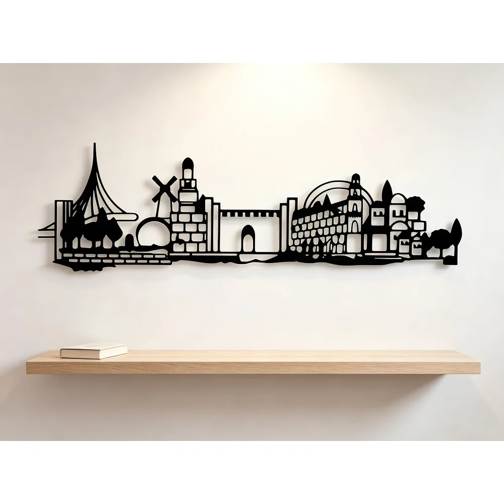 CIFBUY Iron Wall Art Jerusalem - Home Decor Free 评论和价格