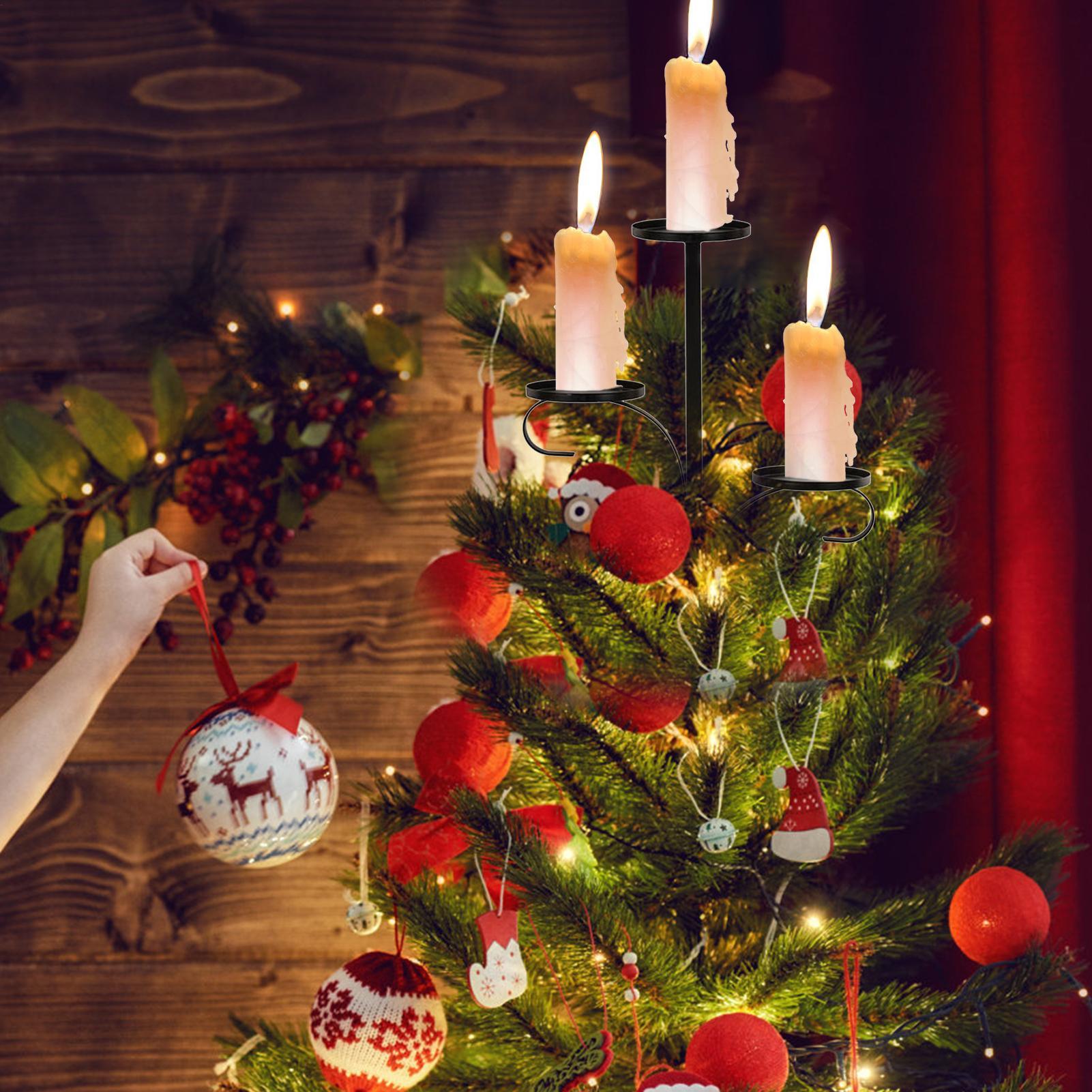 Metal Black Triple Tree Topper - Home Decor Tree 评论和价格