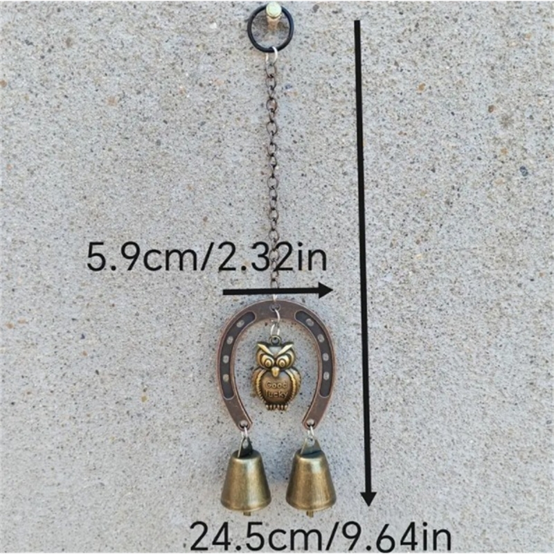 Lucky Horseshoe Wind Chime Wit - Boho Wind Chimes 评论和价格